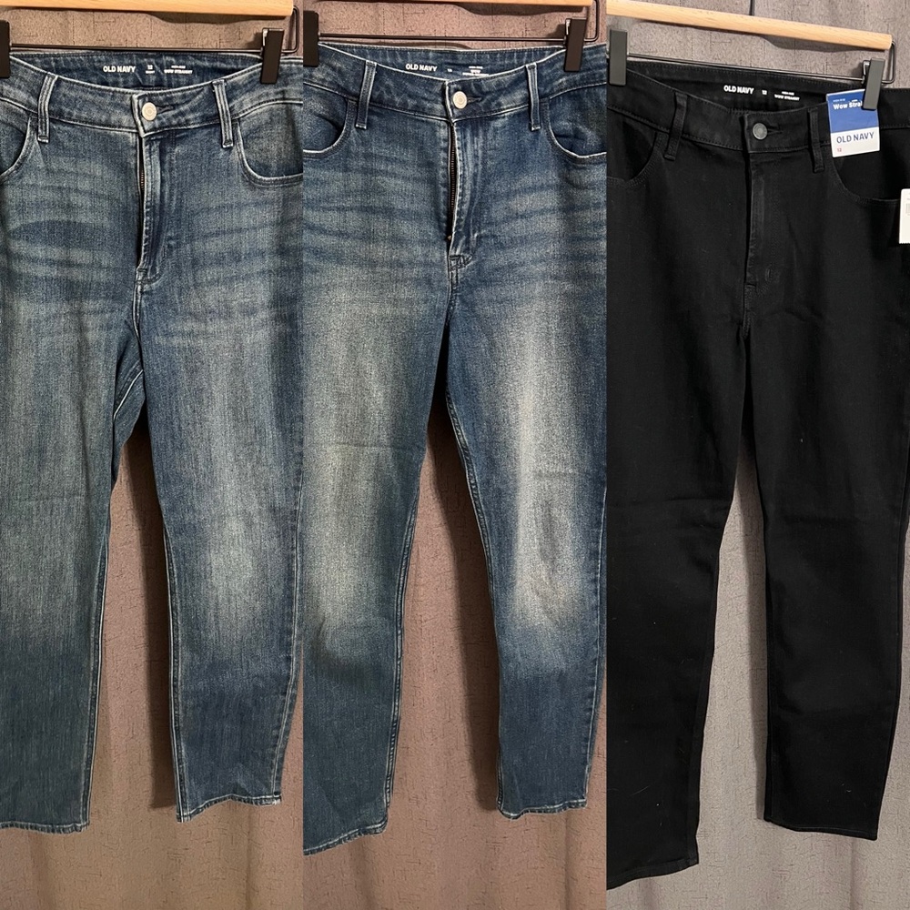 Old Navy Women’s Jeans size 12 Lot of 3